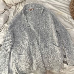 Kittenish grey sweater /cardigan